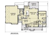 Farmhouse Style House Plan - 4 Beds 3.5 Baths 3782 Sq/Ft Plan #1070-36 