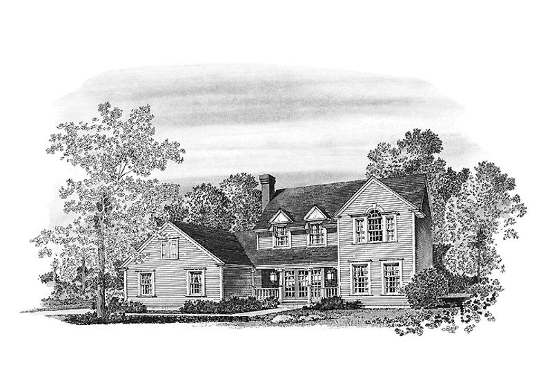 Dream House Plan - Country Exterior - Front Elevation Plan #1016-20