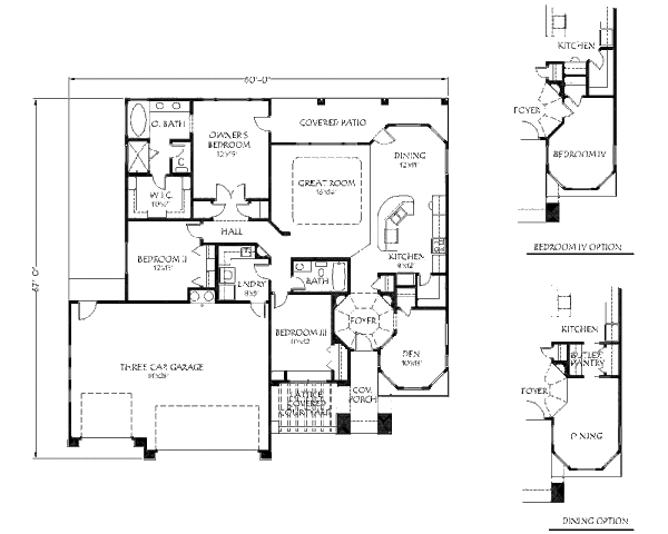 Floor Plan - Main Floor Plan #24-265