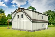 Country Style House Plan - 2 Beds 2 Baths 1440 Sq/Ft Plan #1084-18 