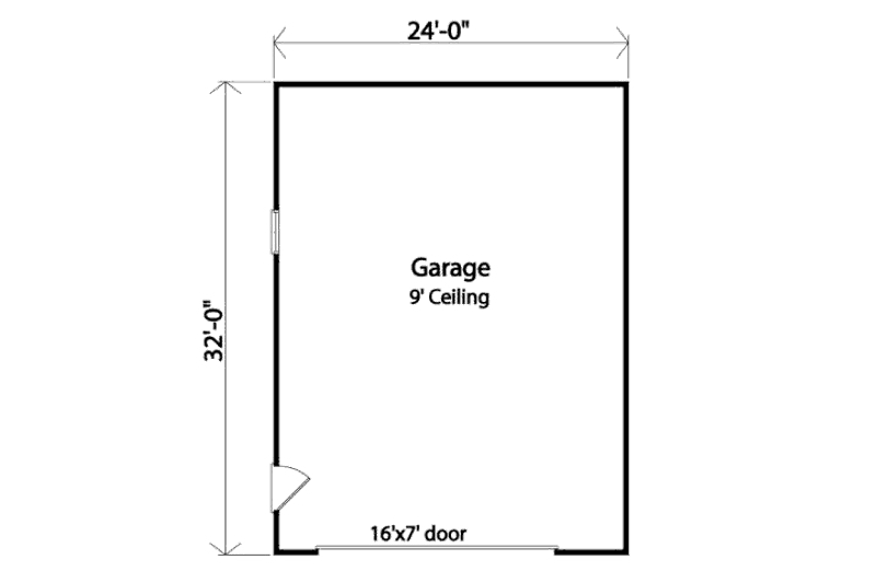 Dream House Plan - Floor Plan - Main Floor for Traditional House Plan #22-533, 0 bath