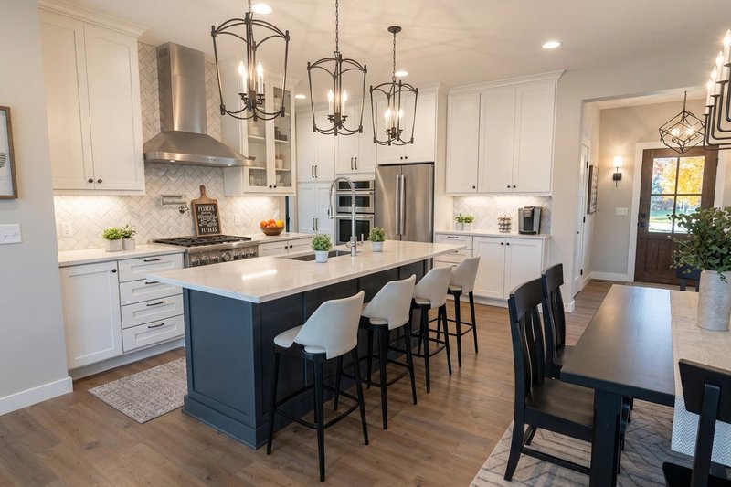 House Blueprint - Interior - Kitchen for Farmhouse House Plan #51-1546 - 2 bed, 2 bath