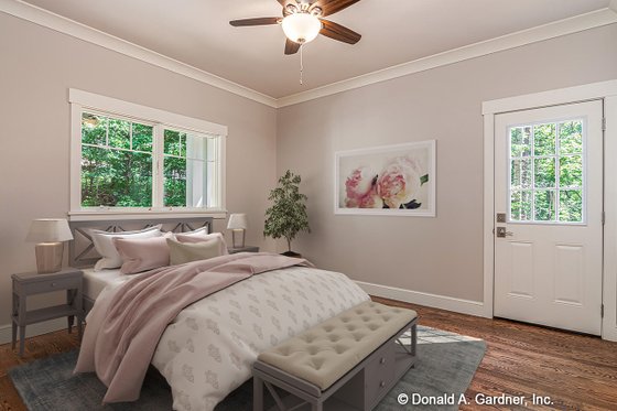 Interior - Master Bedroom 1 for Cottage House Plan #929-1126 - 3 bed, 3.5 bath