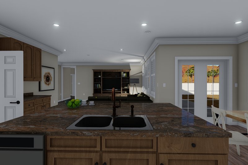 Dream House Plan - Interior - Kitchen 2 for Traditional House Plan #1060-60 - 3 bed, 2 bath