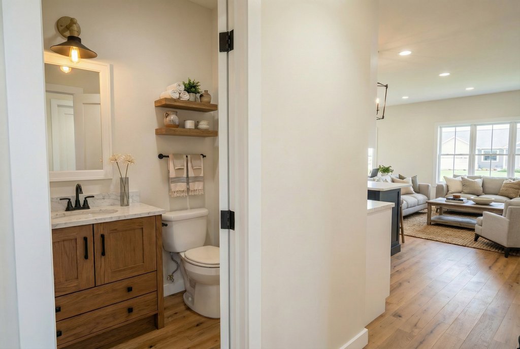 Interior - Entry 1 for Farmhouse House Plan #51-1517 - 4 bed, 2.5 bath