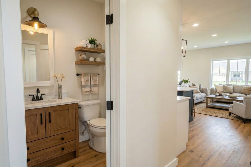 Home Plan - Interior - Entry 1 for Farmhouse House Plan #51-1517 - 4 bed, 2.5 bath