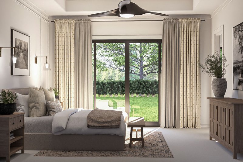 House Design - Interior - Master Bedroom for Modern House Plan #455-371 - 3 bed, 2.5 bath