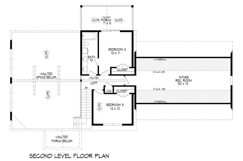 House Plan Design - Floor Plan - Upper Floor for Country House Plan #932-735 - 4 bed, 3.5 bath