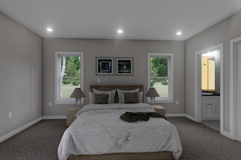 Architectural House Design - Interior - Other 1 for Traditional House Plan #1060-126, 1 bath