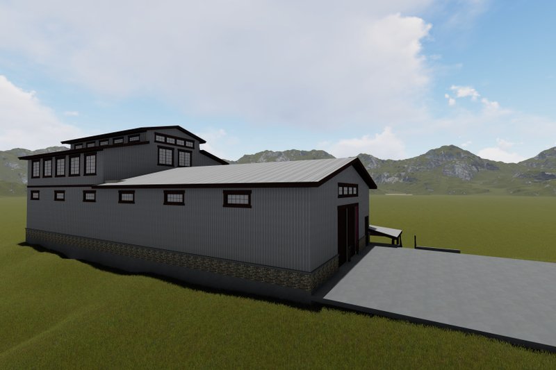 House Plan Design - Exterior - Front Elevation 3 for Farmhouse House Plan #1060-80, 3 bath