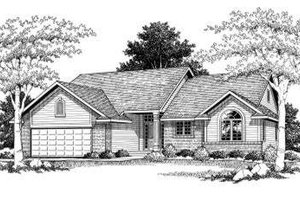 Traditional Exterior - Front Elevation Plan #70-755