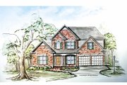 Traditional Style House Plan - 4 Beds 2.5 Baths 2641 Sq/Ft Plan #54-299 