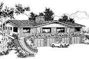 Traditional Style House Plan - 2 Beds 1 Baths 7560 Sq/Ft Plan #303-240 