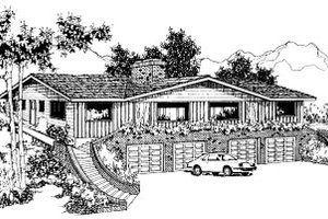 Traditional Exterior - Front Elevation Plan #303-240