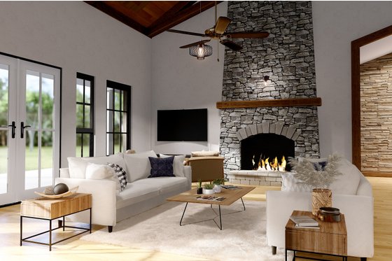 Interior - Other 1 for Ranch House Plan #54-400 - 3 bed, 3.5 bath