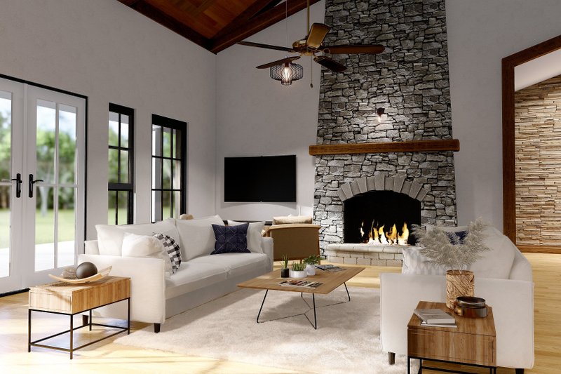 Architectural House Design - Interior - Other 1 for Ranch House Plan #54-400 - 3 bed, 3.5 bath