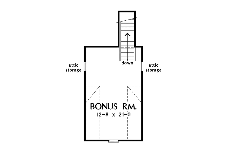 House Plan Design - Floor Plan - Other Floor for Ranch House Plan #929-621 - 3 bed, 2 bath