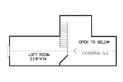 Traditional Style House Plan - 3 Beds 2 Baths 1902 Sq/Ft Plan #65-130 