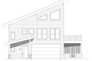 Contemporary Style House Plan - 3 Beds 2 Baths 1839 Sq/Ft Plan #932-560 