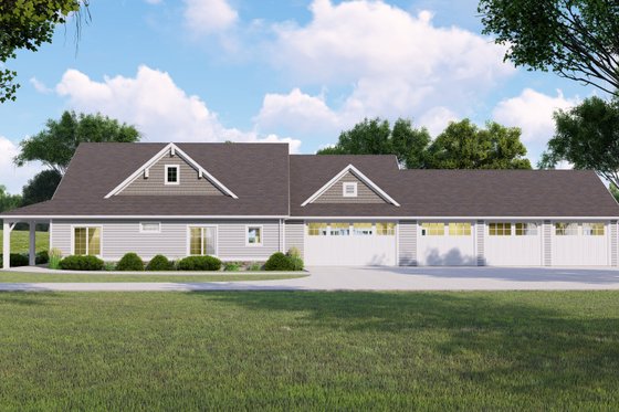 Exterior - Other Elevation for Cottage House Plan #1064-345 - 3 bed, 3 bath