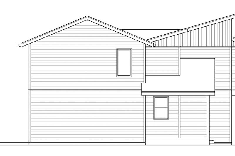 House Design - Exterior - Other Elevation 1 for Contemporary House Plan #569-15 - 3 bed, 2.5 bath