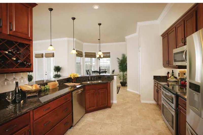 Architectural House Design - Interior - Kitchen for Country House Plan #938-1 - 3 bed, 2.5 bath