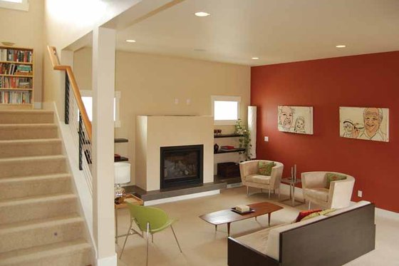 Interior - Family Room for Prairie House Plan #895-62 - 4 bed, 2.5 bath