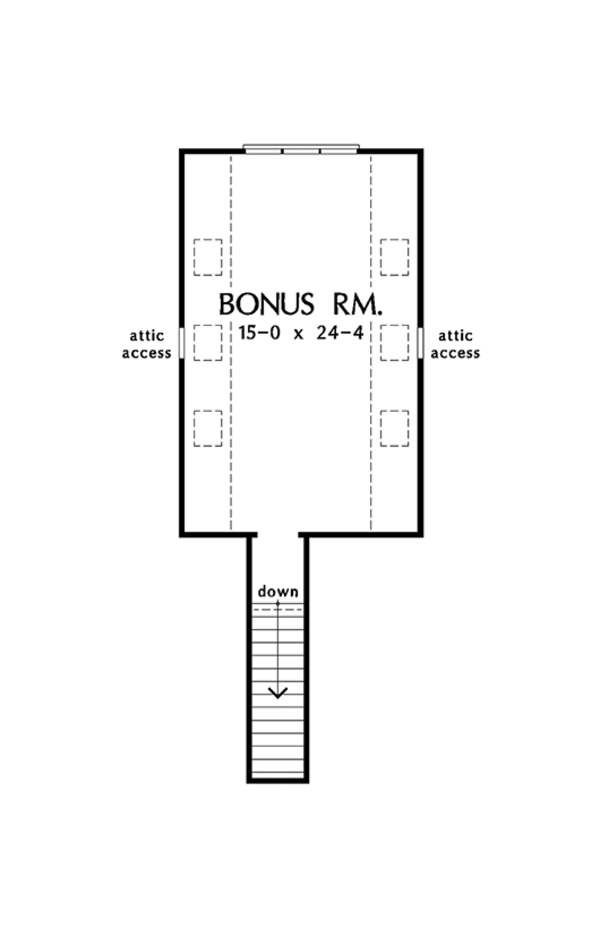Home Plan - Ranch Floor Plan - Other Floor Plan #929-1011
