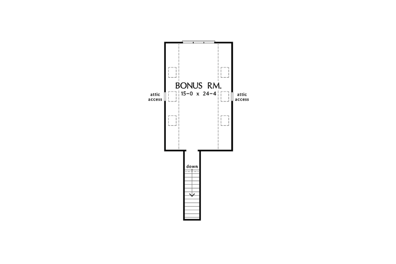 Dream House Plan - Floor Plan - Other Floor for Ranch House Plan #929-1011 - 3 bed, 2 bath