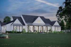 Exterior - Other Elevation for Farmhouse House Plan #1081-33 - 3 bed, 3.5 bath