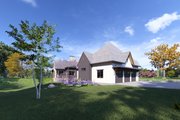 Tudor Style House Plan - 5 Beds 7 Baths 5917 Sq/Ft Plan #1069-37 Exterior 