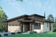 Contemporary Style House Plan - 3 Beds 2 Baths 1646 Sq/Ft Plan #1100-32 