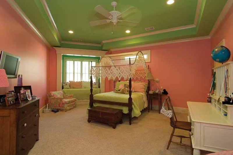 House Blueprint - Interior - Bedroom for Craftsman House Plan #54-362 - 4 bed, 4.5 bath