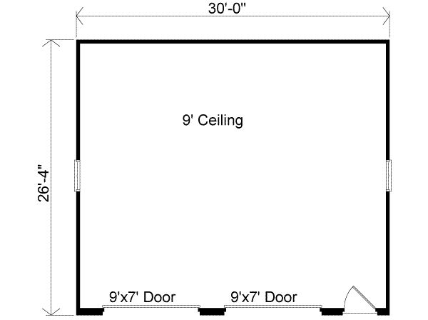 House Plan Design - Traditional Floor Plan - Main Floor Plan #22-452
