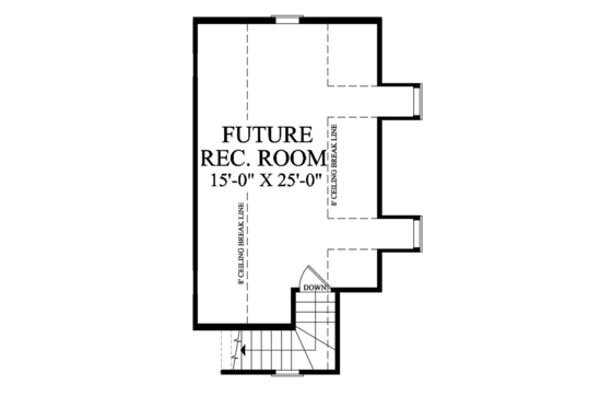 Floor Plan - Other Floor for Traditional House Plan #137-367 - 4 bed, 3 bath