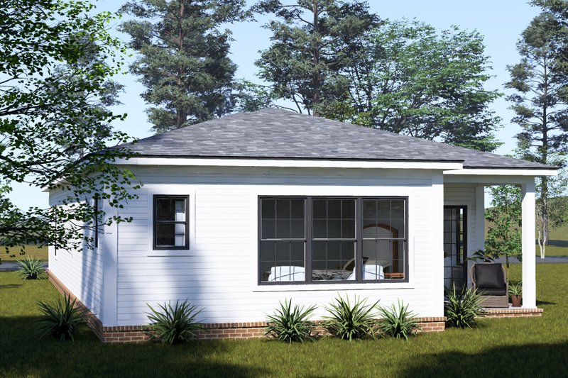 Architectural House Design - Exterior - Other Elevation 2 for Modern House Plan #513-2460 - 3 bed, 2 bath