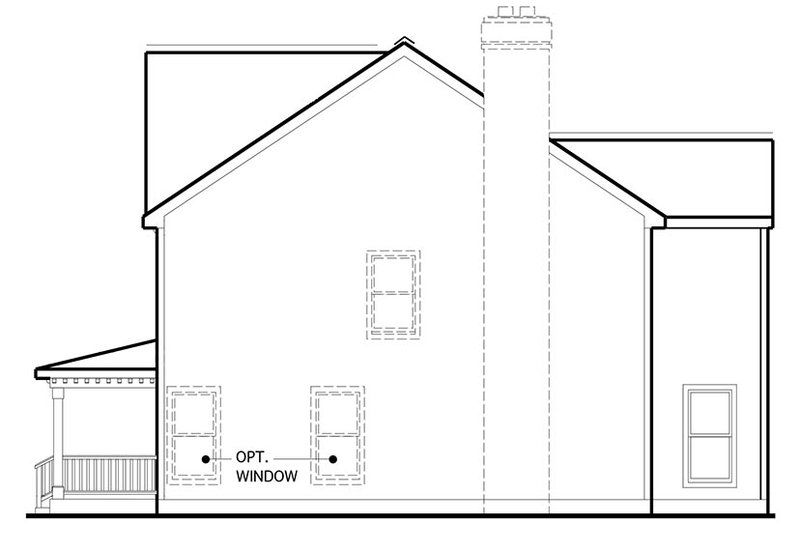 Dream House Plan - Exterior - Other Elevation for Colonial House Plan #1053-69 - 4 bed, 3.5 bath