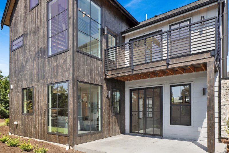 Architectural House Design - Exterior - Outdoor Living for Contemporary House Plan #1070-244 - 3 bed, 2.5 bath