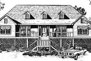 Traditional Style House Plan - 3 Beds 2 Baths 1919 Sq/Ft Plan #14-113 