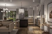 Colonial Style House Plan - 3 Beds 2 Baths 1874 Sq/Ft Plan #455-491 