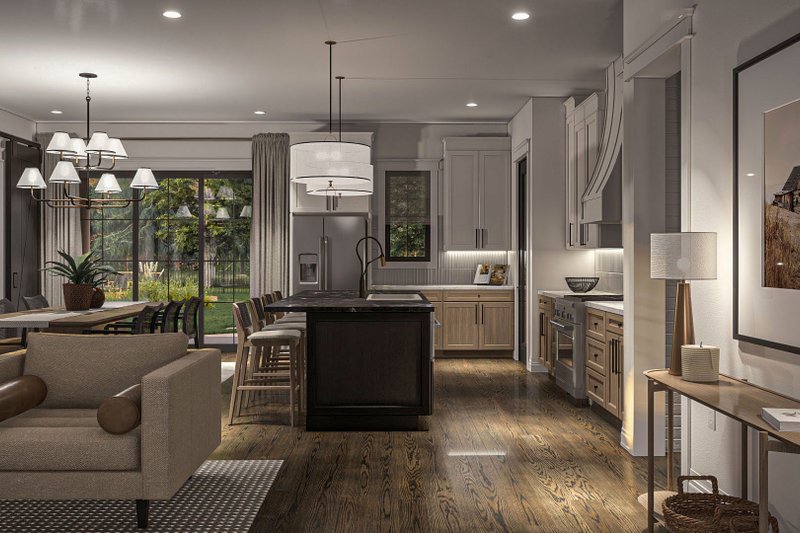Dream House Plan - Interior - Other for Colonial House Plan #455-491 - 3 bed, 2 bath