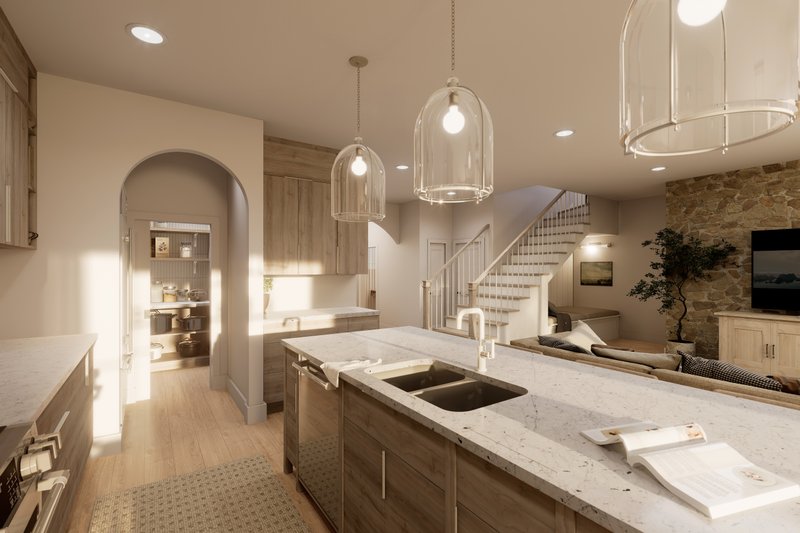 Dream House Plan - Interior - Kitchen for Ranch House Plan #23-2837 - 4 bed, 3 bath