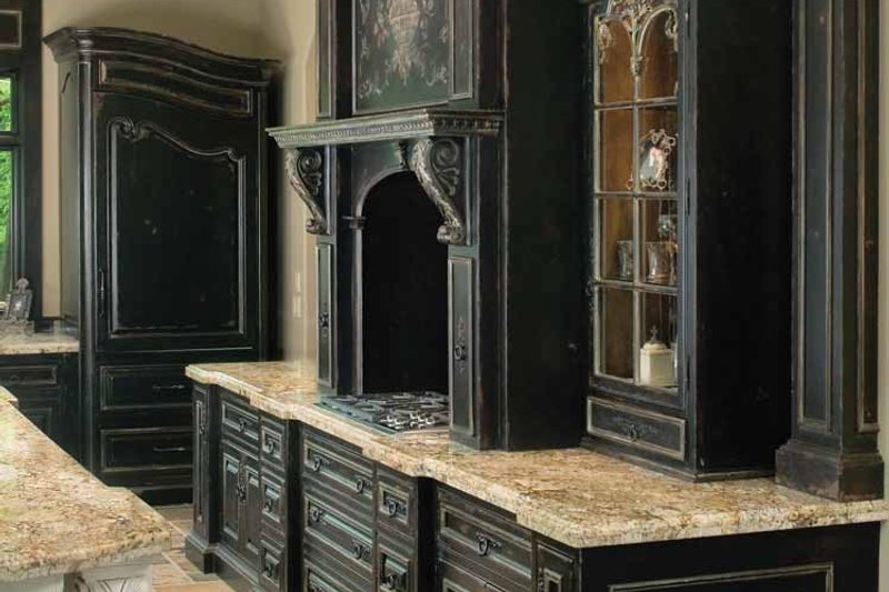 Home Plan - Interior - Kitchen 2 for Tudor House Plan #928-61 - 3 bed, 3 bath