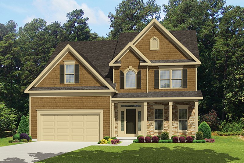 Home Plan - Country Exterior - Front Elevation Plan #1010-121