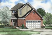 Traditional Style House Plan - 3 Beds 2.5 Baths 1478 Sq/Ft Plan #17-425 