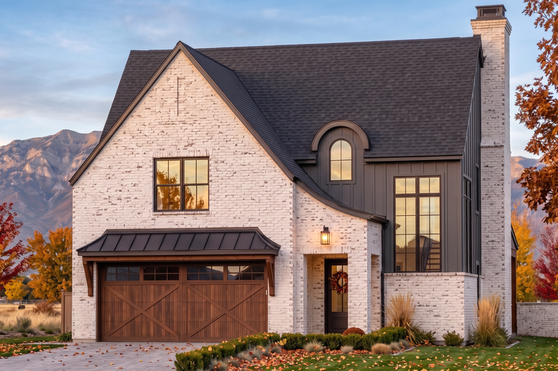 Architectural House Design - Exterior - Front Elevation 7 for Cottage House Plan #1096-211 - 4 bed, 3.5 bath