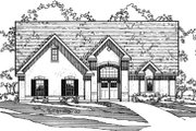 European Style House Plan - 3 Beds 3.5 Baths 2532 Sq/Ft Plan #31-117 