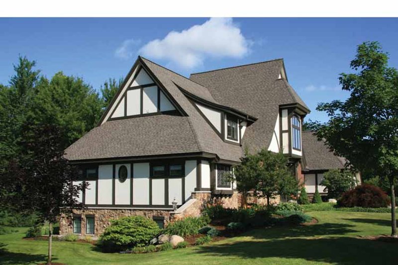 Home Plan - Exterior - Other Elevation for Tudor House Plan #928-27 - 4 bed, 3.5 bath