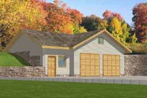 Traditional Exterior - Front Elevation Plan #117-305