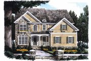 Country Style House Plan - 4 Beds 3 Baths 2266 Sq/Ft Plan #927-740 Exterior 